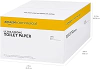 Vista 5 de Yaxamercial FSC Certified 2-Ply White Ultra Strong Toilet Paper, Septic Safe, 286 Sheets per Roll - 36 Rolls
