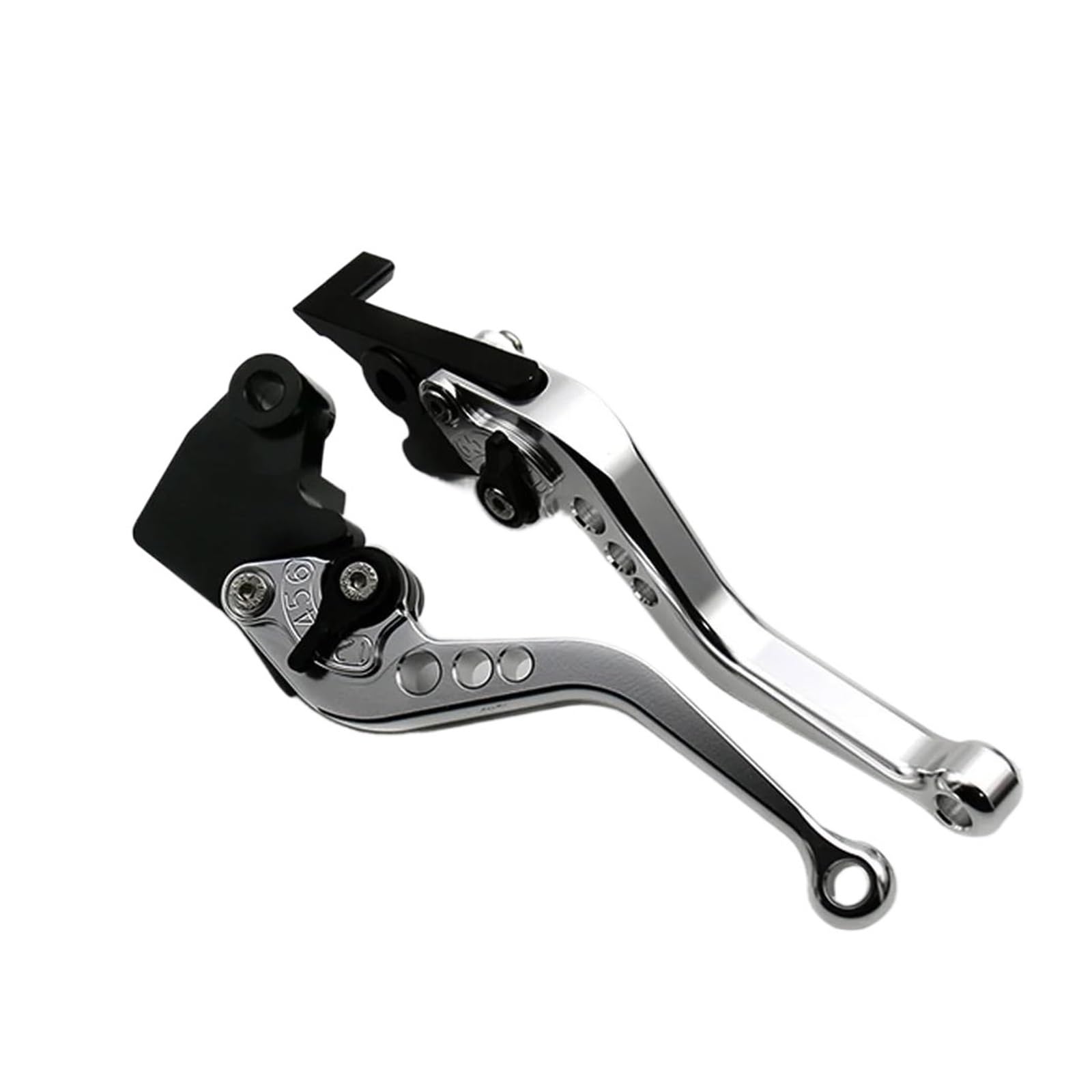 Mamxvkvzeu Short Silver Motorbike Brake Clutch Handle Levers Motorcycle Handle Brake Clutch Levers For Wr125 X R Wr125x Wr125r 2009-2016 Adjustable(Short Silver)