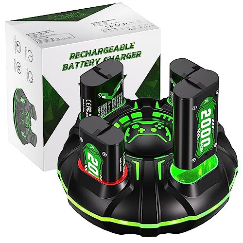 Ukor G2 Fast Charging 4X4800Mwh Rechargeable Battery Pack With Charger For Xbox Controller Rechargeable Batteries Xbox thumb #7