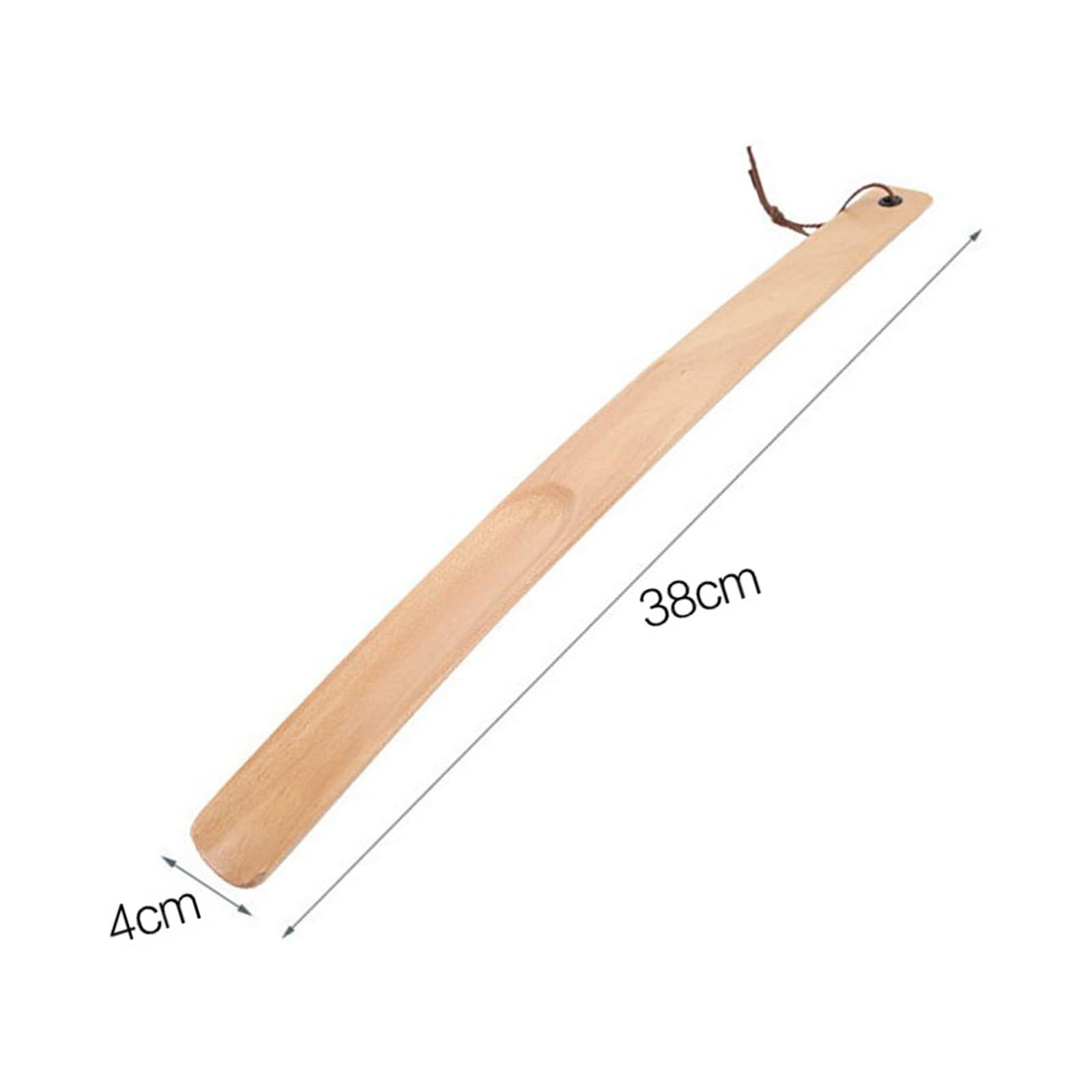 calzascarpe, Calzascarpe professionale in legno da 38 cm, flessibile
