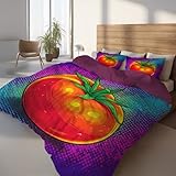 Generisch Weiche Winterbettwäsche Set 2tlg 140 x 200 cm – Atmungsaktiv Warm & Hautfreundlich...