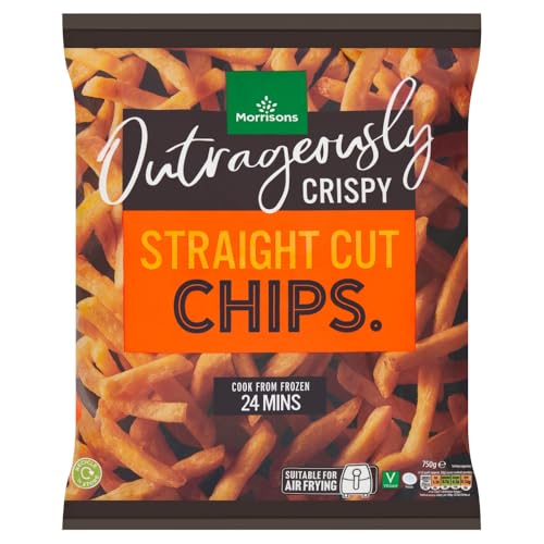 Morrisons Outrageously Crispy Straight Cut Chips 750g