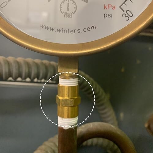 Miniatura 6 de Hooshing 5 unids latón tubería 14 "x 14" NPT hembra acoplador manguera de aire acoplamiento cabeza hexagonal accesorios de tubería