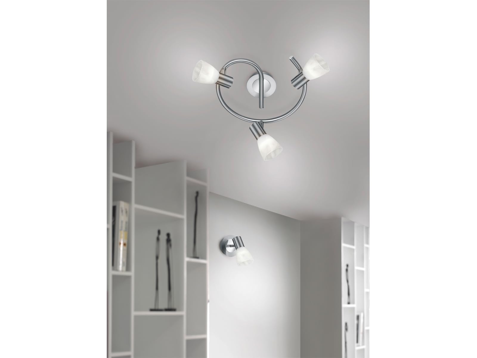 3-lichts plafondlamp Enea-C LED RGBW