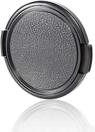 CamDesign Sides Pinch Snap-On Front Lens Cap/Cover Compatible with Canon, Nikon, Sony, Fujifilm Pentax All DSLR Lenses (39 MM)