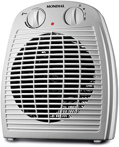 Aquecedor A Ar, Mondial, Cinza/Branco, 2000W, 220V - A-08