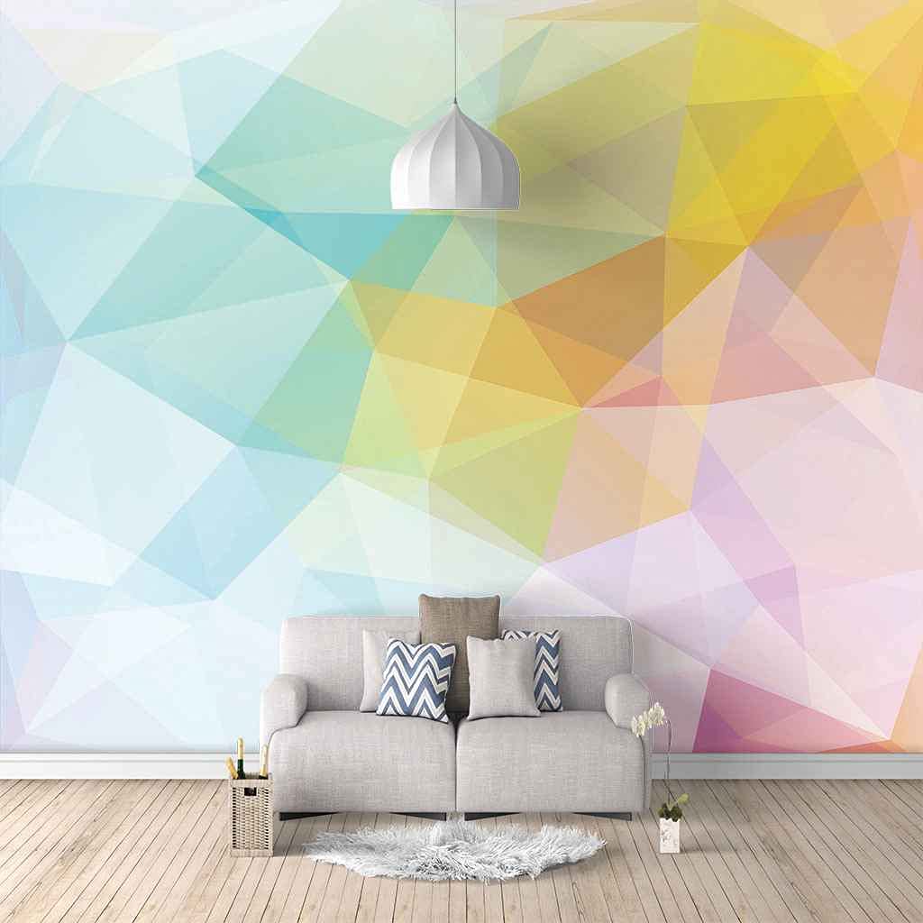 Papier peint 3D abstrait pour sublimer la décoration murale du salon ou de la chambre