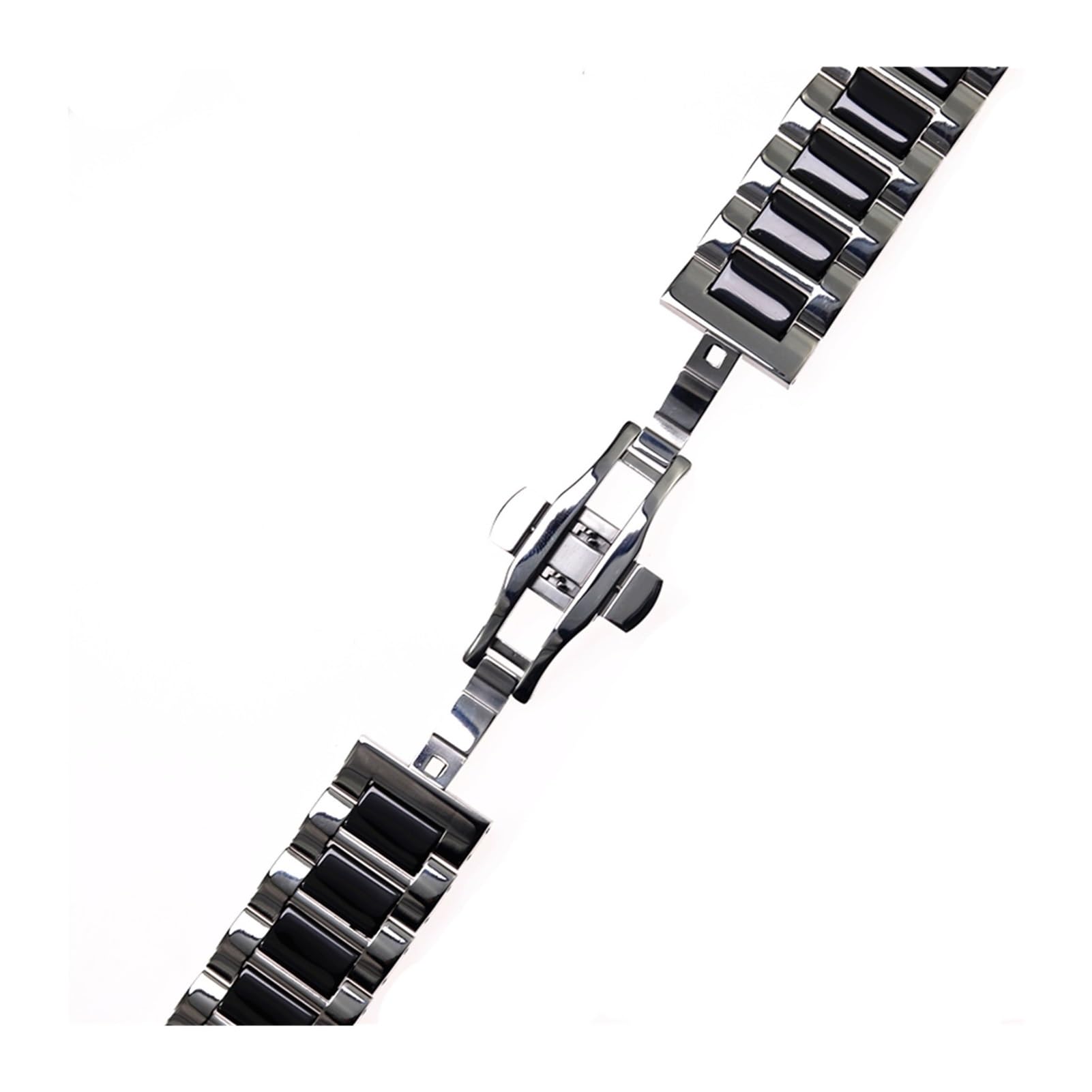 HMFang 12 14 16 18 18 20 22 MM Donne Uomini Ceramica Cinturino Morbido Liscia Riempimento MultiDesign Cinturino In Acciaio Inossidabile Comune Bracciali