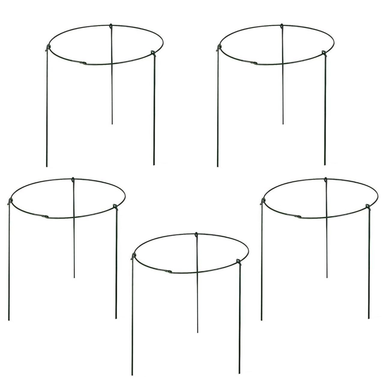 ecofynd 15 inches Metal Plant Stakes, Single Shape Stem Flower Plant Support, Garden Plant Trellis for Outdoor Amaryllis Orchid Lily Rose Tomatoes (Black, Pack of 5) (B0CKLWBR93) Amazon Price History, Amazon Price Tracker