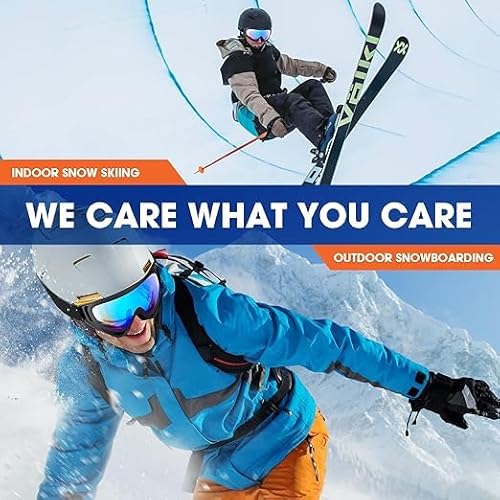 Óculos de neve para esqui, óculos de snowboard para homens, mulheres, jovens, crianças, meninos ou m