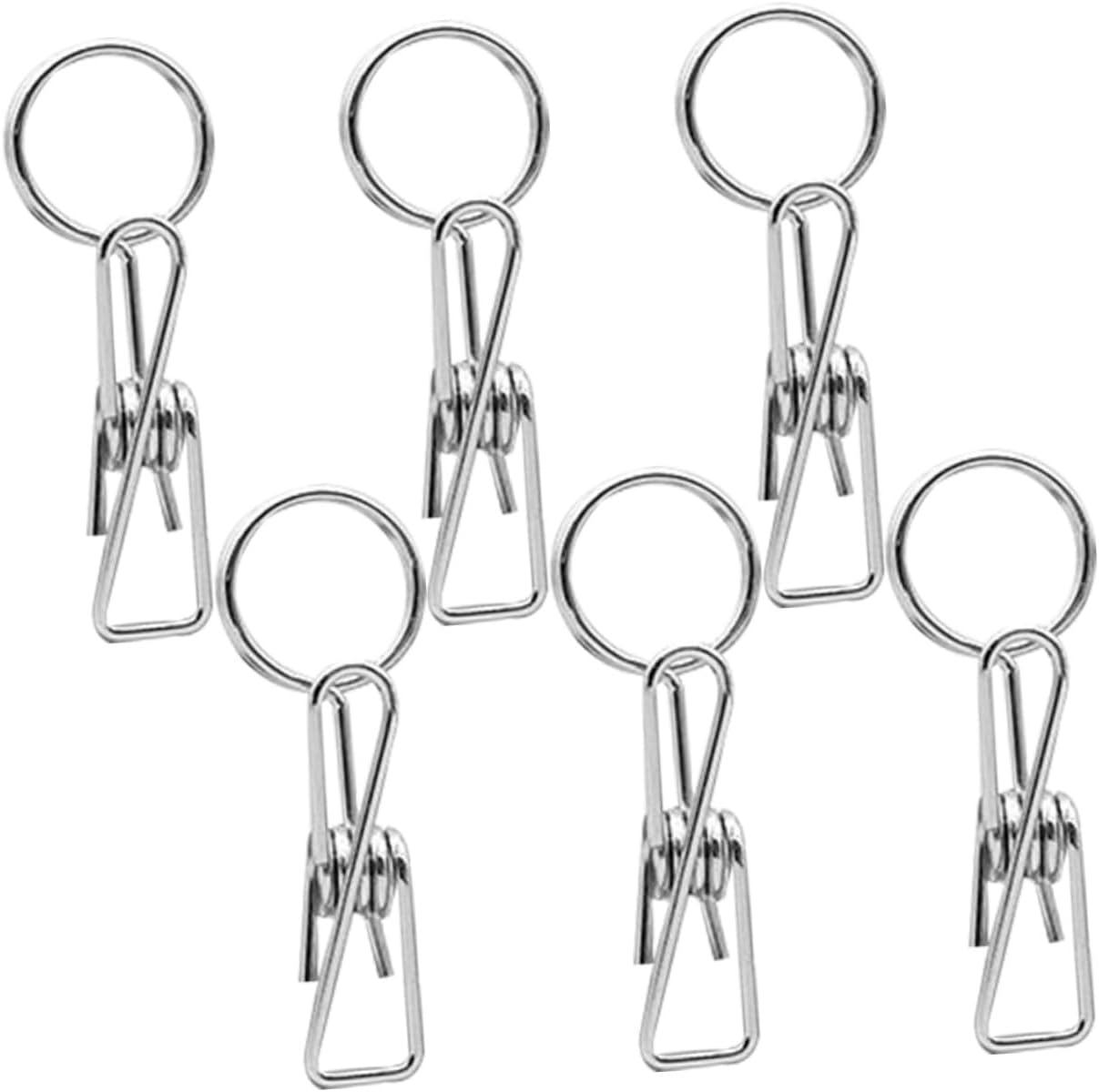 Cabilock 2sets Memo Clip Holder Wedding Table Sign Stand Photo Holder Clip Multi-Function Picture Clamp Decorative 6pcs*2