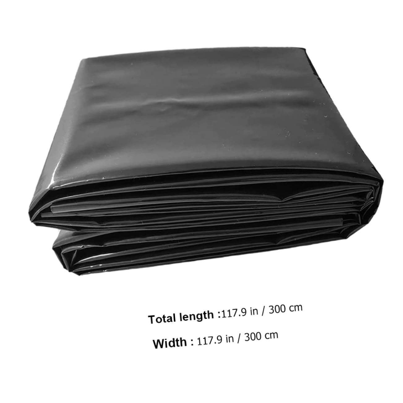 ibasenice Rivestimento per Laghetto per Pesci Hdpe Ampio e Prevenzione Efficente delle Perdite d Acqua Resistente ai Danni Taglio Comodo per Diverse Esigenze