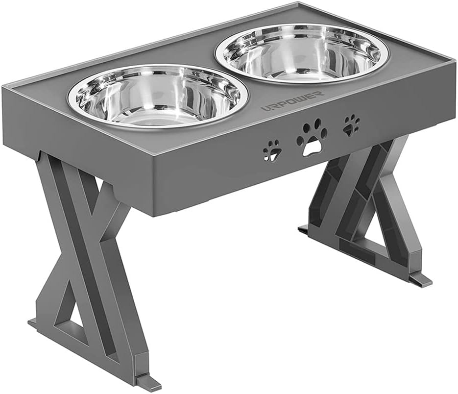 Dogs Non-Slip Bowl Adjustable Heights Pet Cat Food Feeding Dish Bowls Small Medium Big Water Feeder Removable image 5