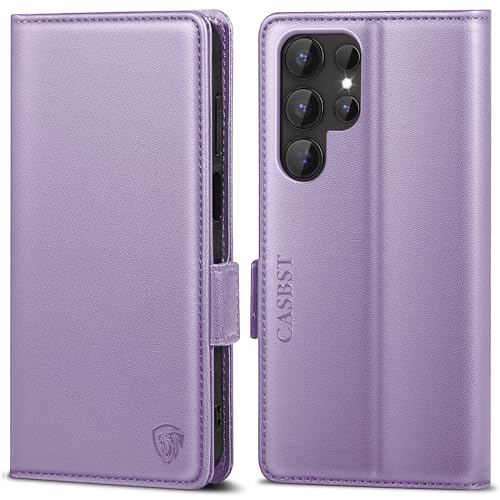 Étui anti-rayures Samsung S24 Ultra violet avec blindage RFID contre le piratage sans fil