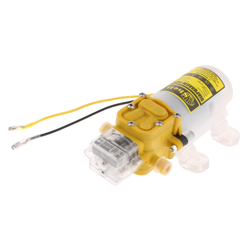 Bomba pulverizadora de presión de agua de diafragma eléctrico agrícola CC 12 V 75 PSI