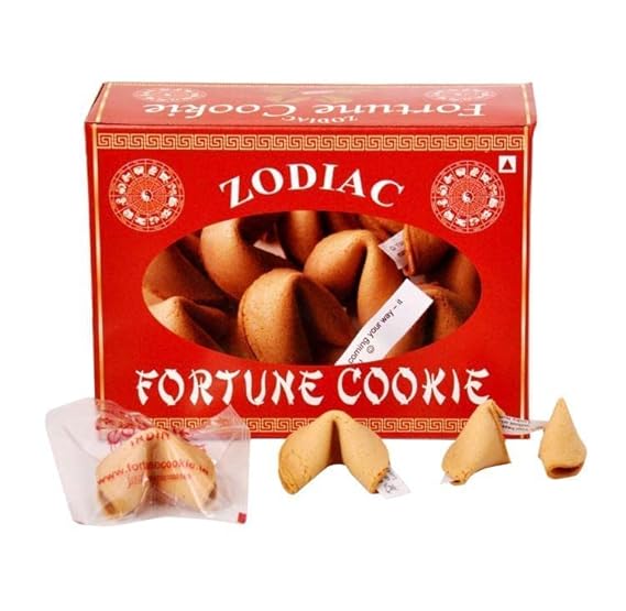 Zodiac Fortune Cookie Vanilla Flavour Cookie