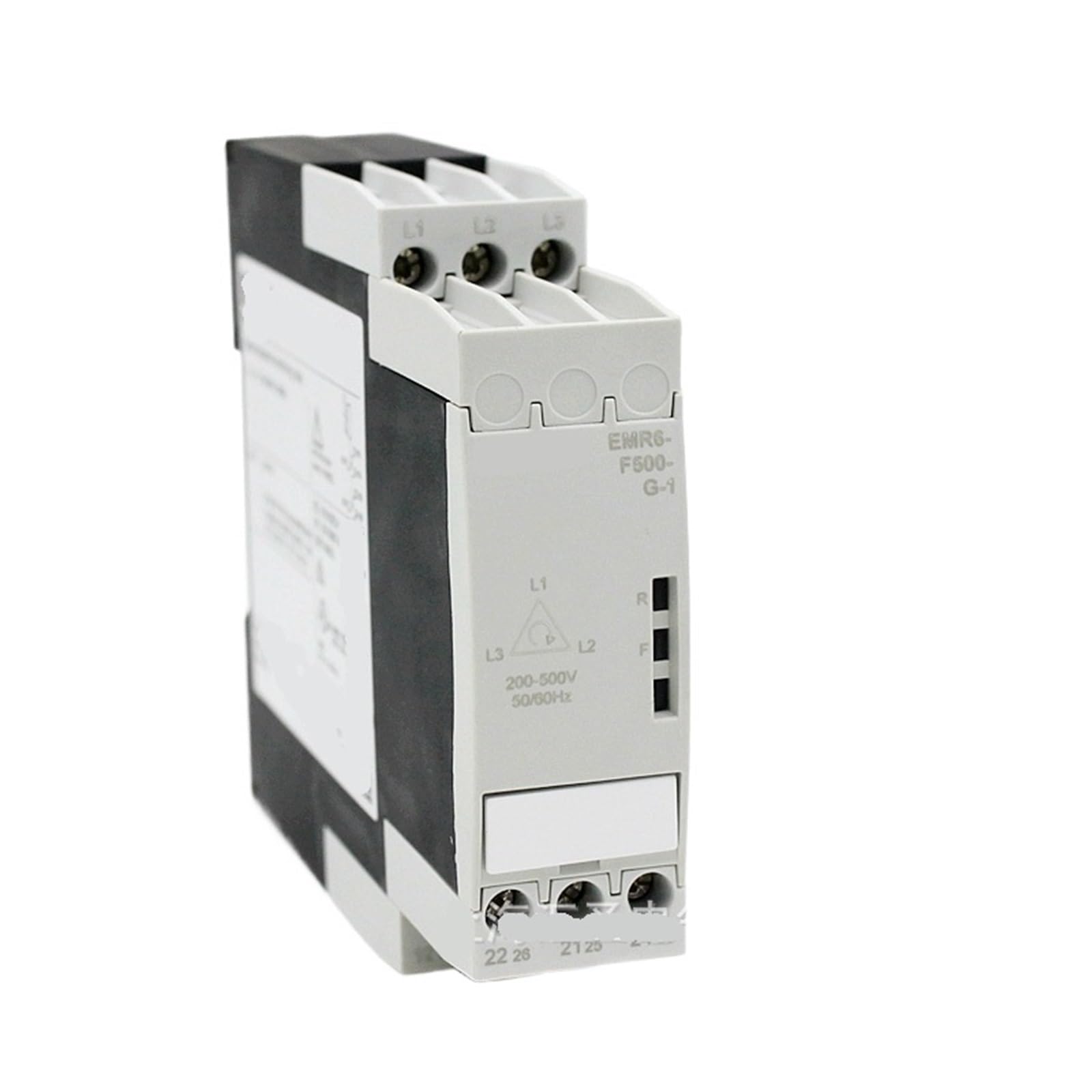 Relé de monitorización EMR6-F500-G-1 de 200-500 V para control de tensión trifásica 4