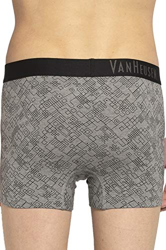 Image of Van Heusen Men's Cotton Trunks - Pack of 2 |contoured pouch for support | Antibacterial Briefs | Sweat Absorbant | Moistue Wicking | Breathable Everyday Underwear | Long Lasting Color| Solid Colors | Style 10041