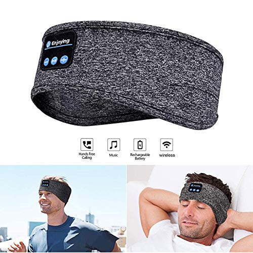 Cuffie per Dormire, Bluetooth 5.0 Sonno Cuffie Fascia Sportiva con Ultra Sottili HD Stereo Altoparlanti, Perfette per Sport,Laterali,Viaggi Aerei, Insonnia,Meditazione e Relax - Image 5