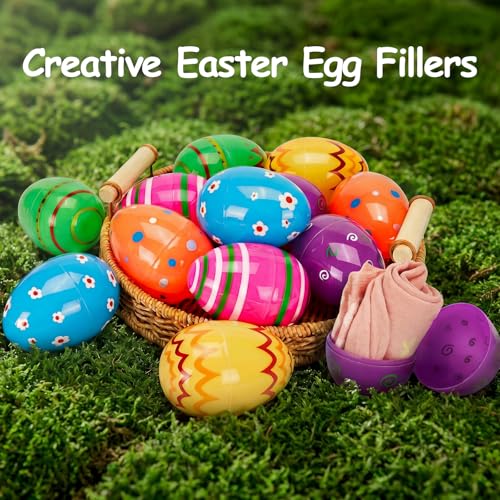 Easter Bunny Socks for Girls - 12 Pairs with Eggs, Use Code I7LYGKUP - Image 4