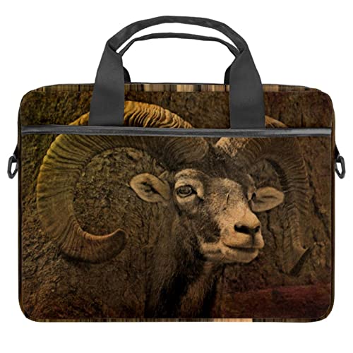 Sac ordinateur portable 13,3 pouces licorne Capricorne bleu 28x36.8x3cm