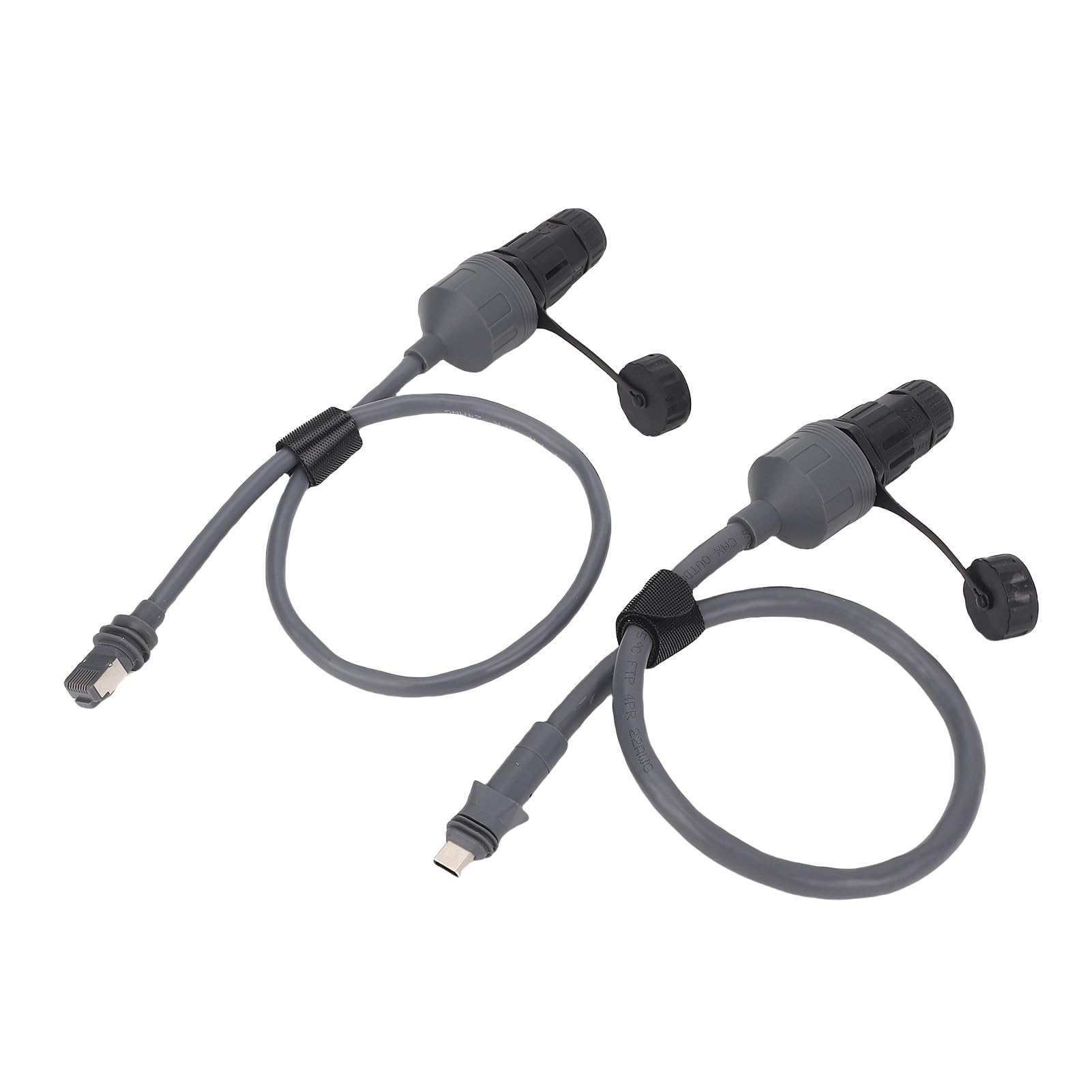 Hyuduo Adapter Ethernet, Złącze Plug and Play SPX na RJ45 o Szybkości 1200 Mb/s dla Anteny Korporacyjnej do Routera, Wodoodporna Konstrukcja IP68
