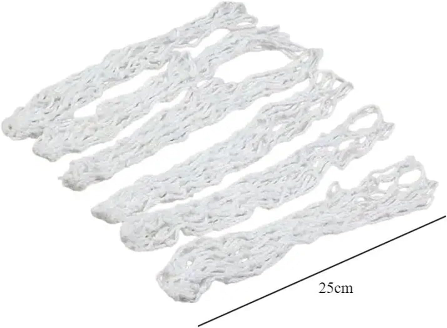 Billiards Table Pockets, Cotton Billiard Table Net Mesh Bag Pack of 6 25cm