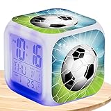 ✣[Multifunktionale Verwendung] Der neuartige Wecker ist multifunktional für den Einsatz im Leben, da die LED-Anzeige des Weckers Uhrzeit, Woche, Monat und Temperatur anzeigt, was für Kinder praktisch ist.
