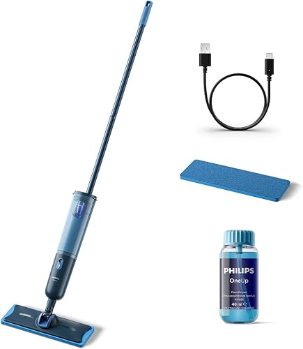 Philips OneUp 3000 Series Electric Mop - 2X Cleaner Floor…