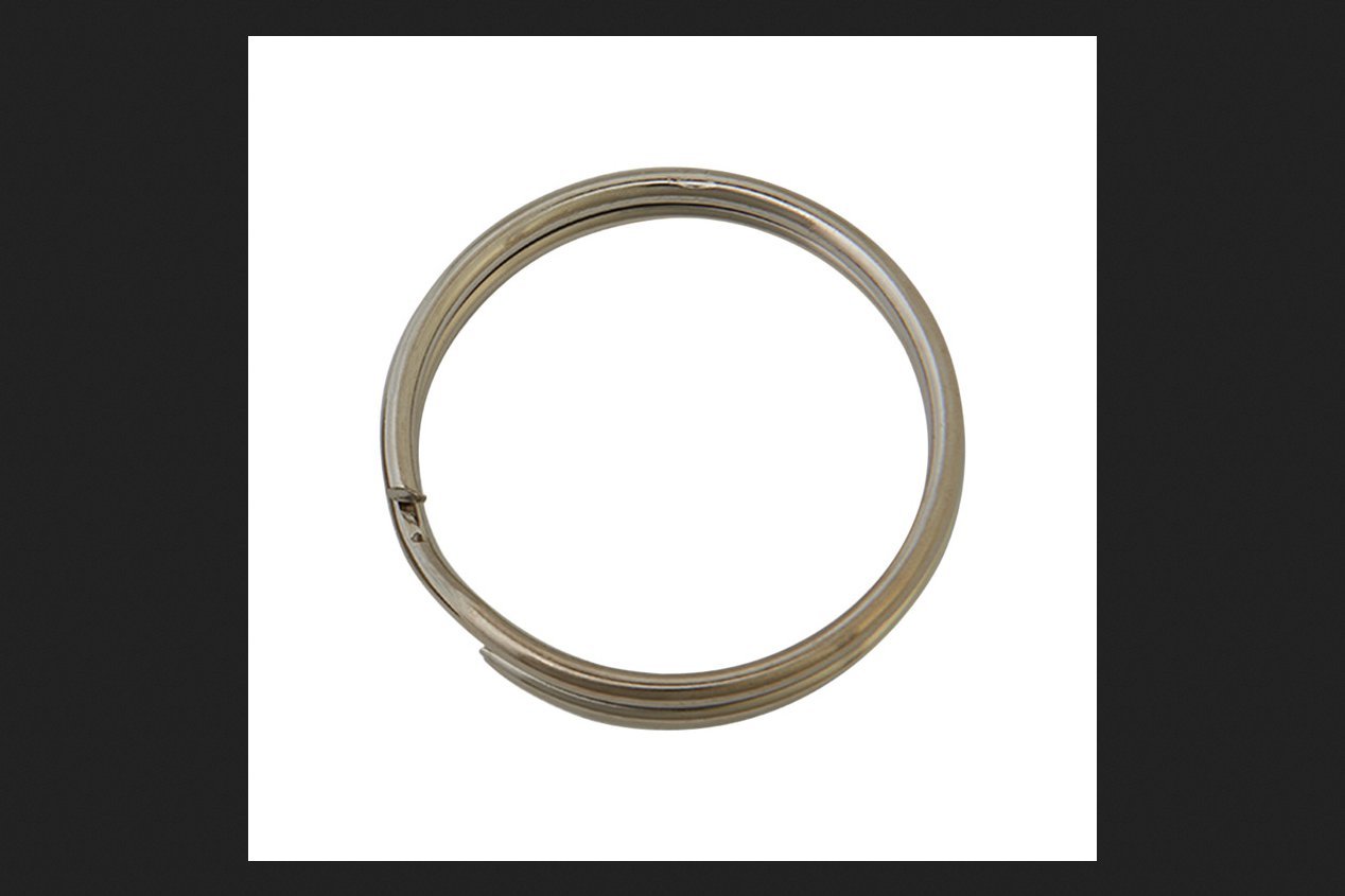 Hy-ko Kc107 Split Key Ring, 1-1/4", 2-pack (Pack of 5)