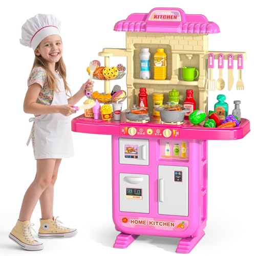 MSKOLER Interactive Play Kitchen Set