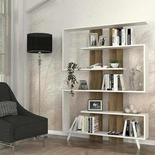 CARATTERISTICHE TECNICHE - Complemento d'arredo versatile, progettato per una facile integrazione con altri mobili - Imballaggio resistente, progettato per l'eCommerce - Materiale: Pannello melaminico 18mm - Info aggiuntive: Numerosi ripiani -fissabili al muro -spazio aggiuntivo - Smontato - Finitura effetto opaco