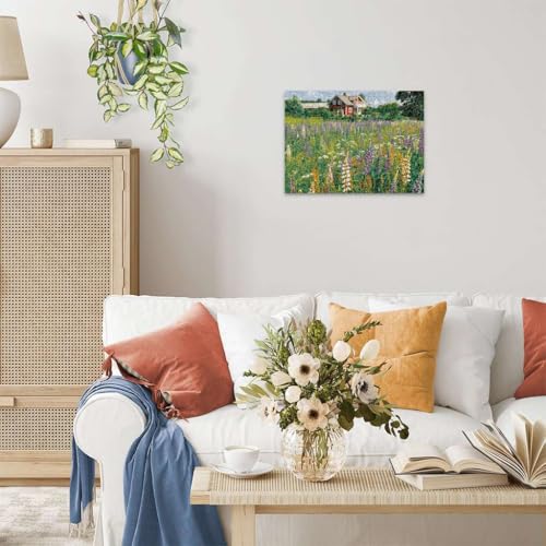 Puzzle 500 pièces Ferme en Suède Ravensburger France - vue 7