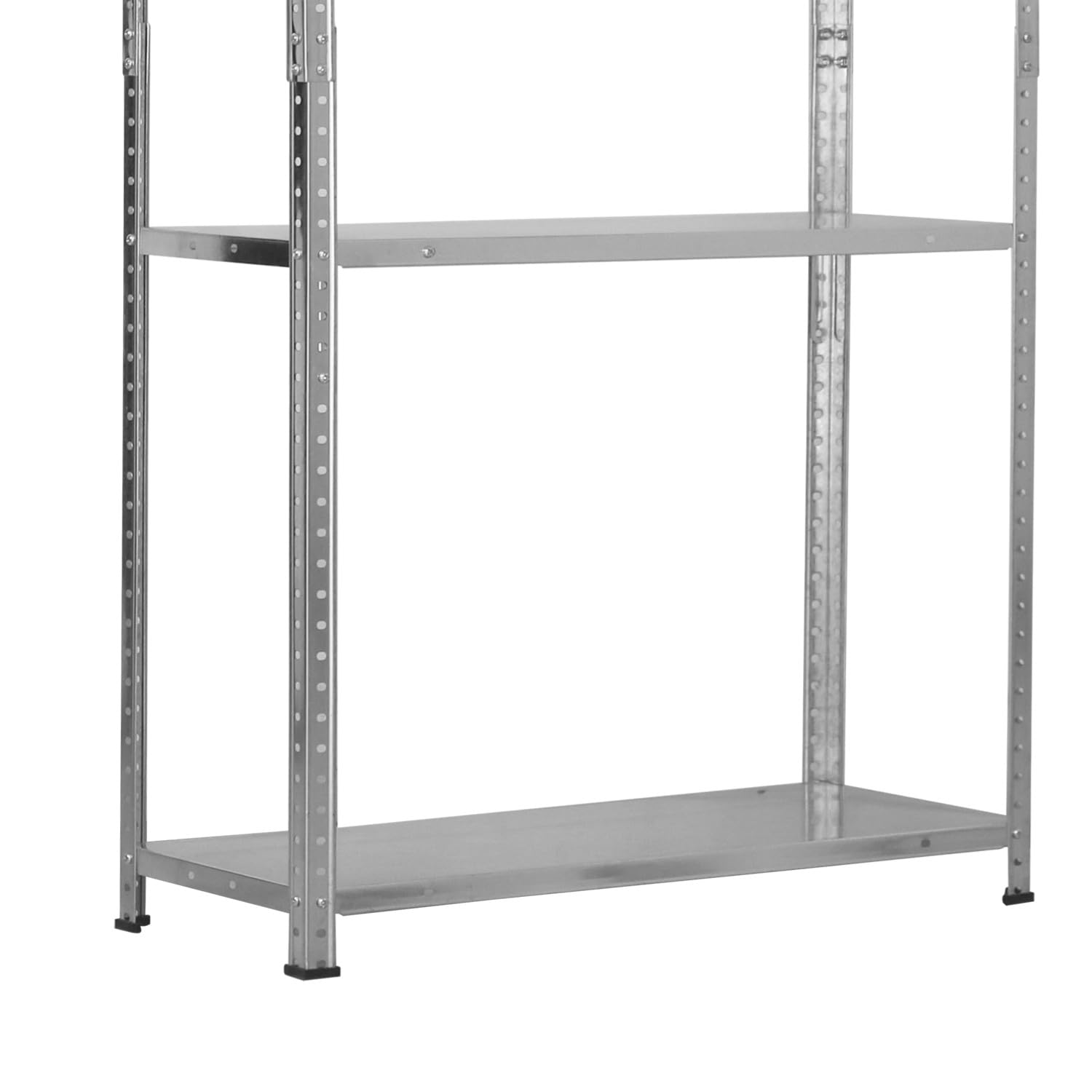 7H SEVEN HOUSE Pack 2 Estanterías Modulares Metálicas SteelSmart con 4 Baldas 160kg 145x30x70cm 7house