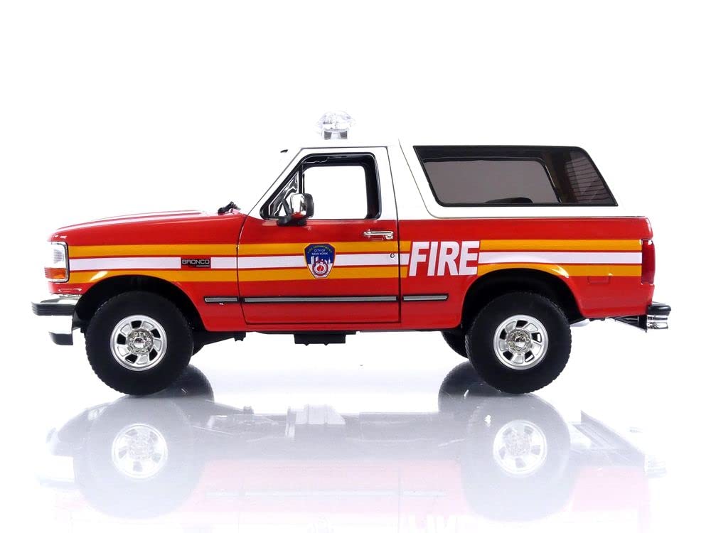 Amazon.com: Greenlight Artisan Collection 1996 FDNY Ford Bronco 1