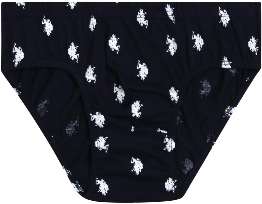 U.S. Polo Assn. Mens Underwear Briefs - 7 Pack Cotton Tag Free Low Rise Briefs Underwear for Men Pack with Contour Pouch - Image 4