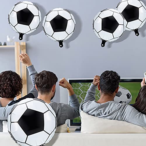 20 Pieces Sports Foil Balloon Set, Baseball Balloons Football Balloons Basketball Balloons Soccer Balloons Metallic Mylar Balloons Sports Game Balloons For Boy Baby Shower Birthday Sports Themed Party #TOP5