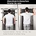 Ollieroo 4 in 1 Doorway Trainer – Pull Up Bar, Push Ups, Dips Bar & Power Ropes for A Total Body Home Workout, Pull Up Bar Doorway Chin Up Strength Training Bars Multi-Grip Trainer Workout for Home