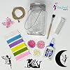 Pinwheel Crafts Fairy Lantern Toy for Kids Age 6-8 8-12+ Years - Make Your Own Night Light - Fairy Jar Gift for Girls with Led Light - Arts and Crafts Kit for Kids #1