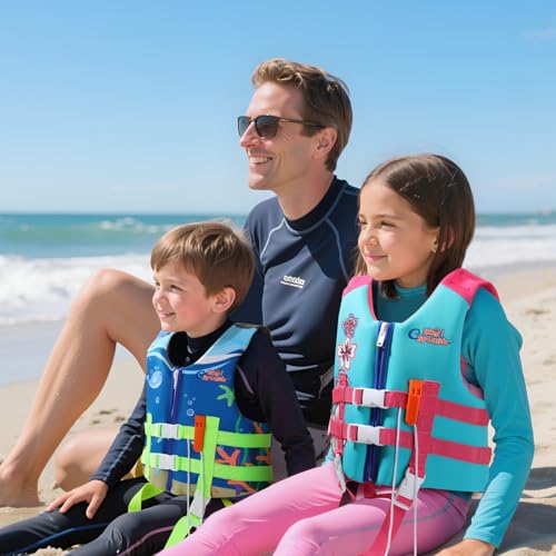 Image of HeySplash Toddler Swim Vest, Kids Swimming Jacket 20-30 /30-50 /50-90lbs