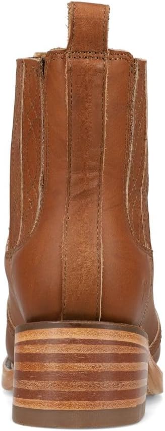 Frye Campus Chelsea Ankle Boots for Women - Leather-Lined 5.75" Booties for Women - Square Toe Boots - Chunky Heel Booties with 1.7.5" Block Heel - Slip-on Design
