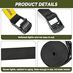 WOSODA-Trail-Camera-Straps-2-Pack-787-Wildlife-Heavy-Duty-Game-Hunting-Camera-Straps-Polyester-Fiber-Deer-Camera-Straps-for-Hunting-Cameras-Accessory
