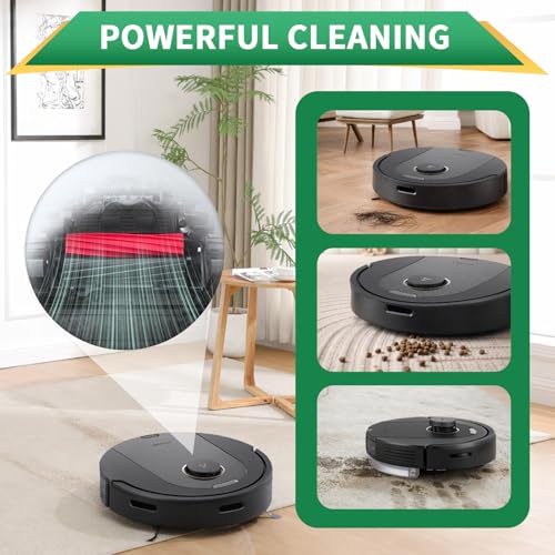 Image of 4-Pack Dual Main Brush Replacement for Roborock S8, S8+, S8 Pro Ultra, Q8 Max, Q8 Max+, Q5 Max+, Q5 Pro, Q5 Pro+ Robot Vacuum Cleaner, Rubber Roller Brush Kit