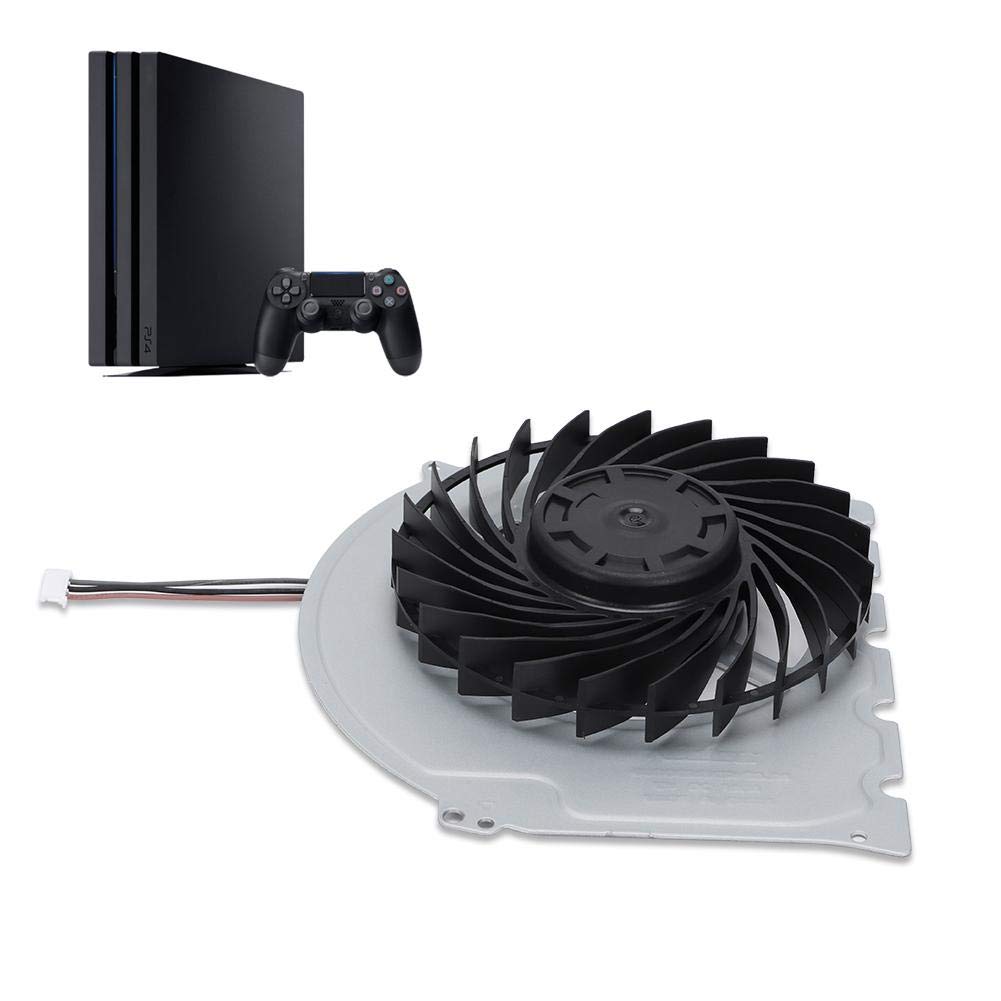 Ventilateur de Refroidissement pour PS4, Remplacement du kit de Ventilateur de Refroidissement Mince Interne avec Tournevis adapté pour PS4 Slim 2000