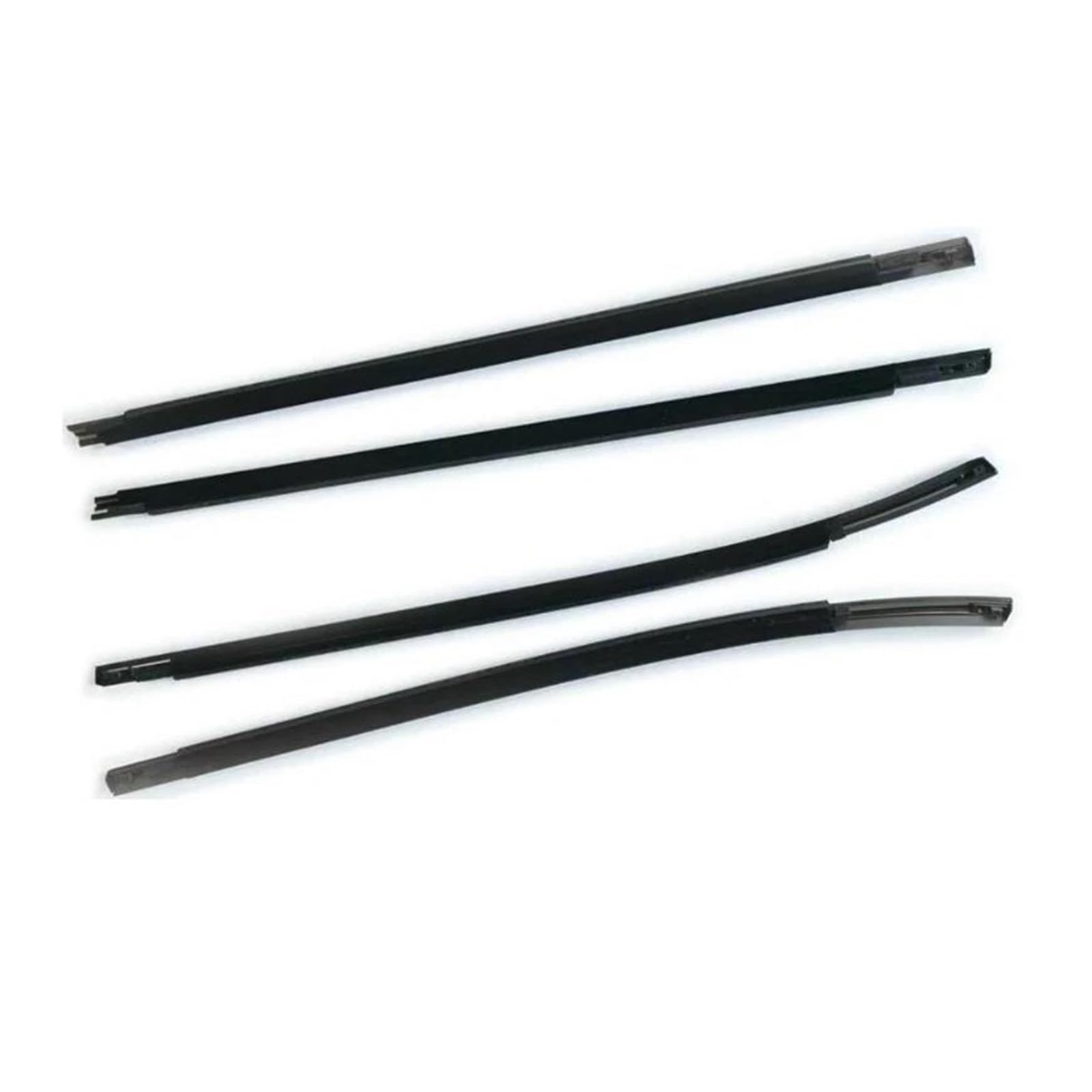 for Hyundai IX35 for Tucson LM 2nd 2010 2011 2012 2013 4 Outside Black Windows Glass Rubber Weatherstrip 82210-2S000 ATGCBCAUF
