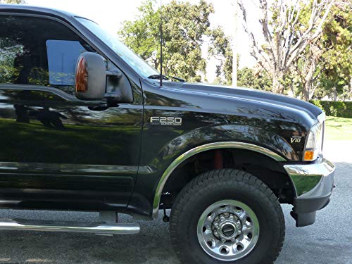 Tfp 3112Vt Fender Trim - Compatible With Ford Super Duty F250/F350 1999-2007 2/4Dr W/O Flare #TOP3