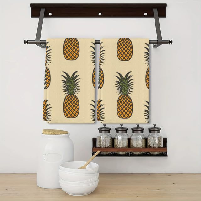 Juego De 2 Toallas De Cocina Modernas De Algodón De 24 X 16 Pulgadas, Estilo Retro, Estilo Bohemio, Sol, Rayos Solares, Fase Lunar, Fase Lunar, Toalla De Mano Para Decoración Bohemia