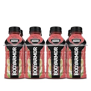 BODYARMOR Sports Drink Sports Beverage Strawberry Banana Coconut Water Hydration Natural Flavors With Vitamins Potassium Packed Electrolytes Perfect For Athletes 12 Fl Oz Pack of 8