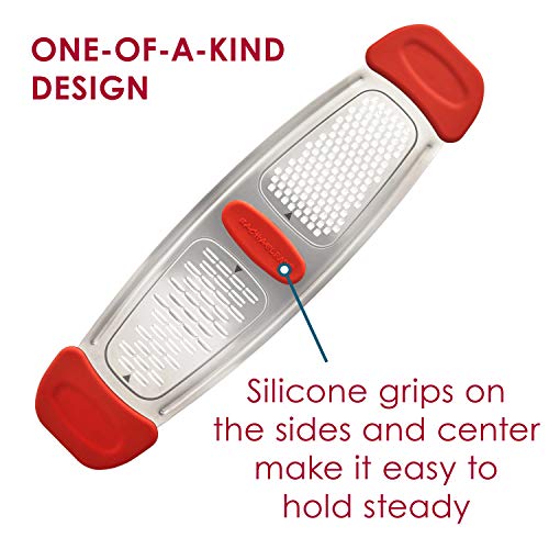 Rachael Ray Multi Stainless Steel Grater, Red Small #TOP4