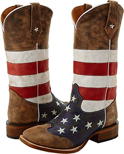 Image of Roper Men's American Flag Western Boot